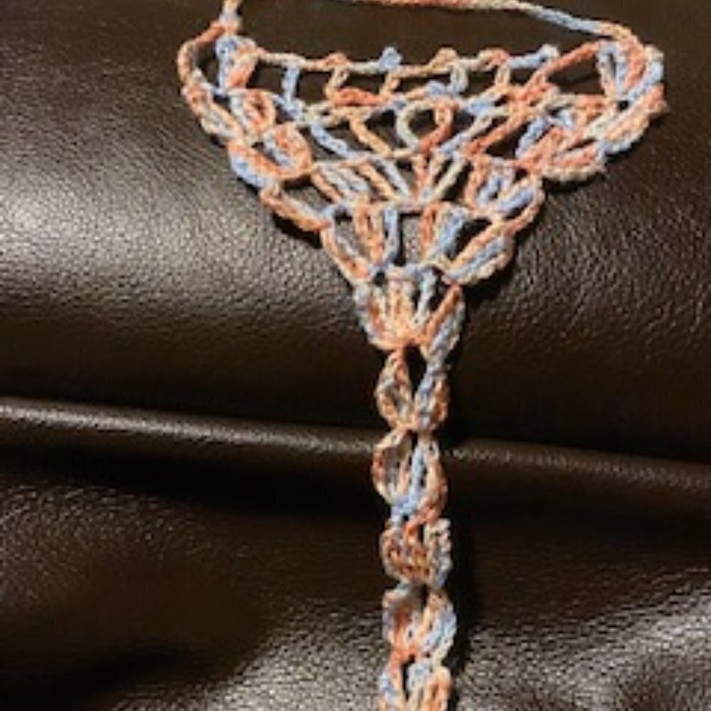 Elegant Barefoot Sandals color different than pic.